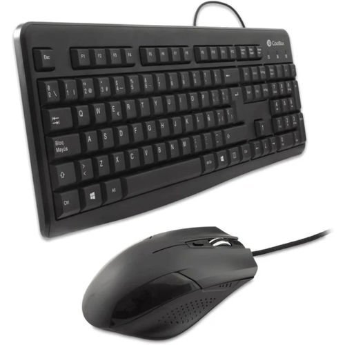 Coolbox Kit Teclado + Raton USB con cable - Imagen 3