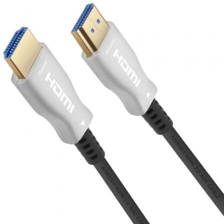 Cable HDMI 2.0 AOC 4K Aisens A148-0380/ HDMI Macho - HDMI Macho/ 50m/ Negro - Imagen 2