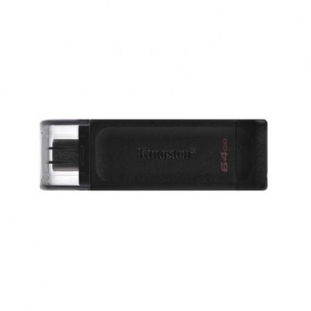 Kingston DataTraveler DT70 64GB USB C 3.2 Negro - Imagen 2
