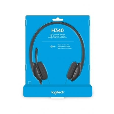 Logitech Auricular+Micro H340 USB - Imagen 4