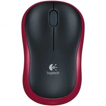 Logitech Ratón Inalámbrico M185 Rojo - Imagen 4