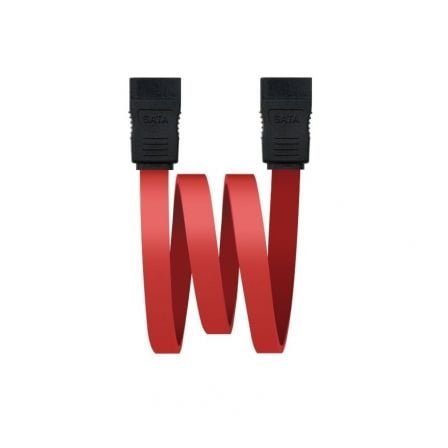 Cable SATA2 DATOS Nano Cable SATA2 Recto - SATA2 Recto 0,5 M Rojo OEM - Imagen 2