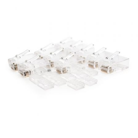Conector RJ45 categoria 6 UTP 10 Und.