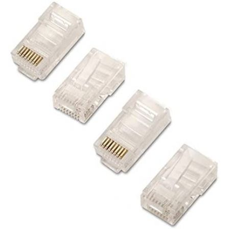 Conector RJ45 categoria 6 UTP 10 Und. - Imagen 2