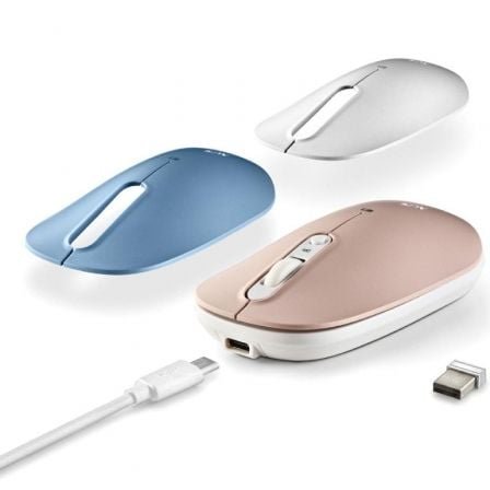 NGS RATON MULTIDISPOSITIVO 2.4GHZ RECARGABLE SHELL - Imagen 2