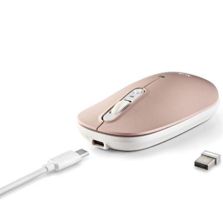 NGS RATON MULTIDISPOSITIVO 2.4GHZ RECARGABLE SHELL - Imagen 4