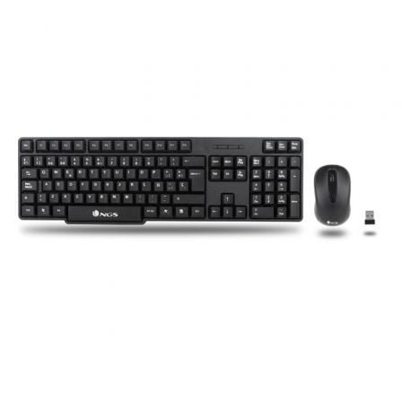 NGS EUPHORIAKIT TECL + RATON WIRELESS 2,4GHZ NEGRO - Imagen 2