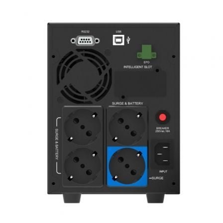 SAI Línea Interactiva Phasak Protekt 2160 VA/ 2160VA-1400W/ 4 Salidas/ Formato Torre - Imagen 2
