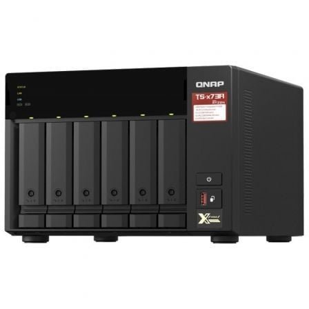 QNAP TS-673A-8G NAS 6XHDD-Bay 2x2.5GbE 3xUSB3.2 - Imagen 2