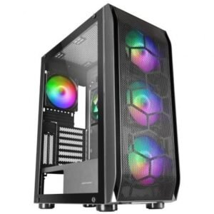 MARS GAMING CAJA MC-KX E-ATX XL 5X 12CM BLACK