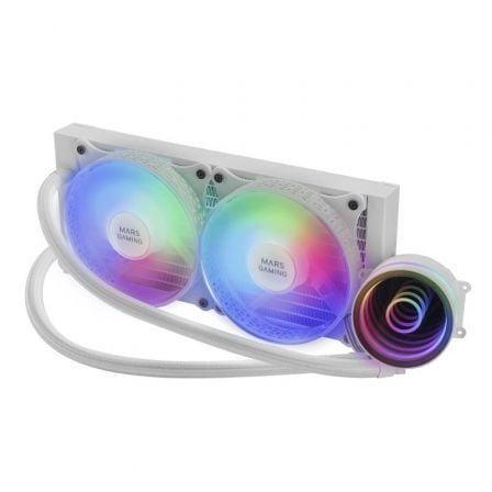 MARS GAMING Refrigeracion MLONE240W FRGB FAN White - Imagen 2