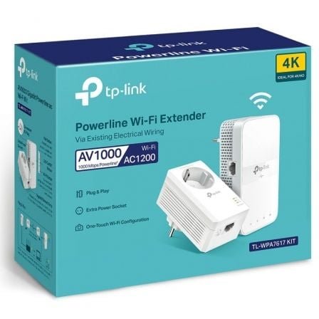 TP-Link TL-WPA7617 KIT Gb PWRL AV1000 WiFi AC1200 - Imagen 3