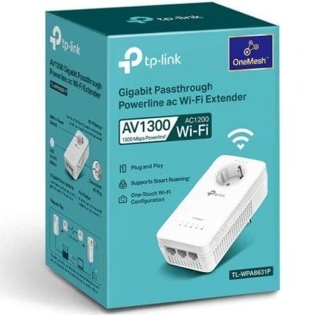 TP-LINK TL-WPA8631P PWRL ac Wifi Extender AV1300 - Imagen 3