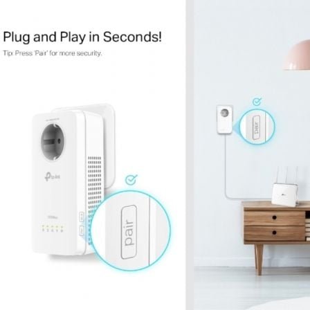 TP-LINK TL-WPA8631P PWRL ac Wifi Extender AV1300 - Imagen 4