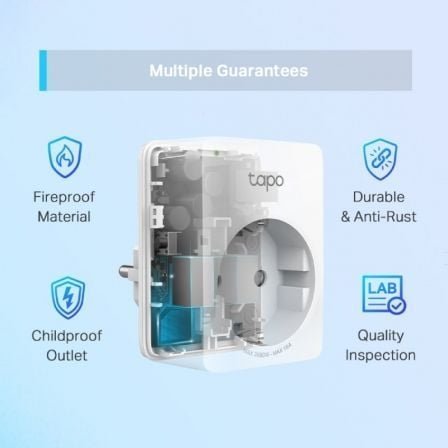 TP-LINK Tapo P110 WiFi Enchufe Inteligente Mini - Imagen 4