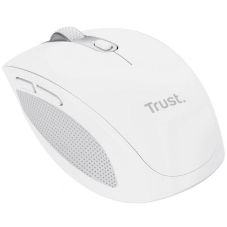 MOUSE TRUST WIRELESS Y BLUETOOTH OZAA 24933 BLANCO RECARGABLE- SENSOR OPTICO - 6 BOTONES - 800/1600/3200DPI - RECEPTOR USB-A/USB-C - Imagen 2