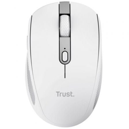 MOUSE TRUST WIRELESS Y BLUETOOTH OZAA 24933 BLANCO RECARGABLE- SENSOR OPTICO - 6 BOTONES - 800/1600/3200DPI - RECEPTOR USB-A/USB-C - Imagen 3