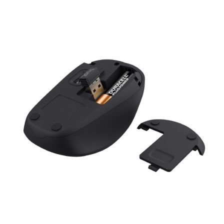 RATON OPTICO WIRELESS TM-201 NEGRO TRUST - Imagen 4