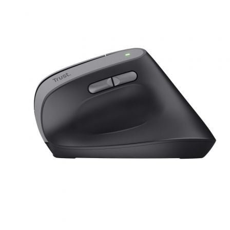 RATON OPTICO WIRELESS ERGONOMICO VERTICAL TM-270 NEGRO TRUST - Imagen 4