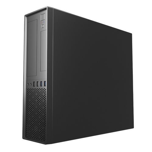 Caja SOBREMESA/MICRO-ATX UNYKA UK3001 SLIM S/FUENTE USB3.0 NEGRA - Imagen 3