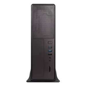 CAJA SOBREMESA/MICRO-ATX UNYKA UK2010 SLIM 300W 85+ USB3.0 NEGRA