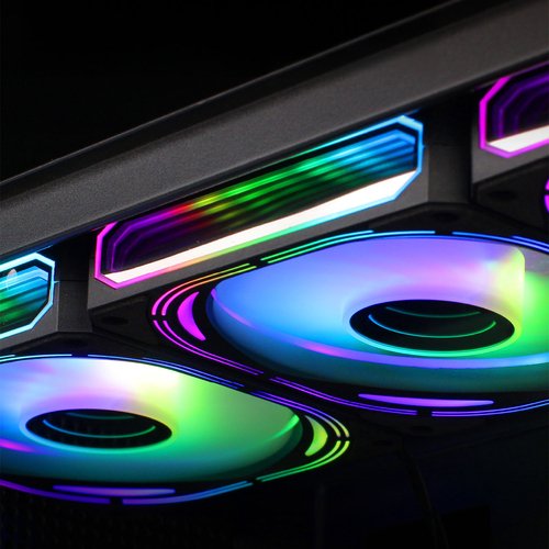 Coolbox KIT 4 Vent.12cm ARGB Infinity Pro - Imagen 4