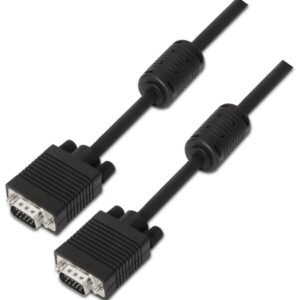 Cable SVGA Aisens A113-0072/ VGA Macho - VGA Macho/ 3m/ Negro