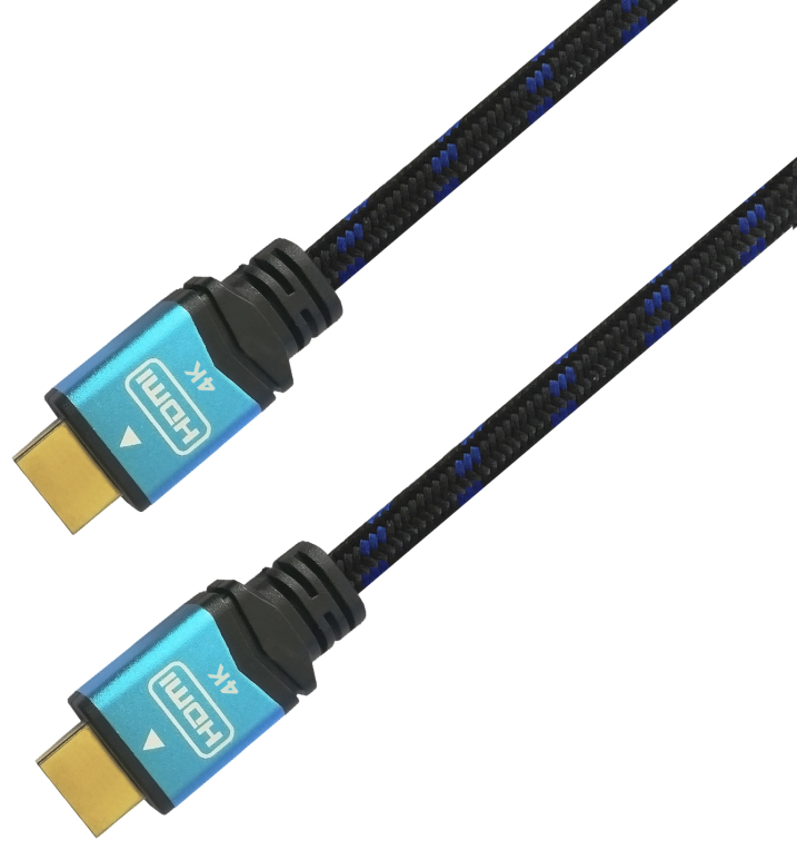 Cable HDMI 2.0 4K Aisens A120-0358/ HDMI Macho - HDMI Macho/ 3m/ Negro/ Azul