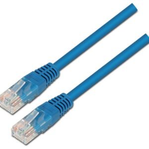 Cable de Red RJ45 UTP Aisens A135-0241 Cat.6/ 0.5m/ Azul