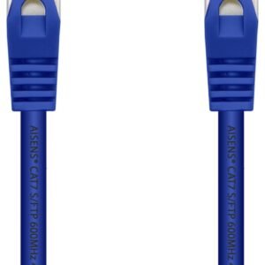 Cable de Red RJ45 SFTP Aisens A146-0476 Cat.7/ 25cm/ Azul
