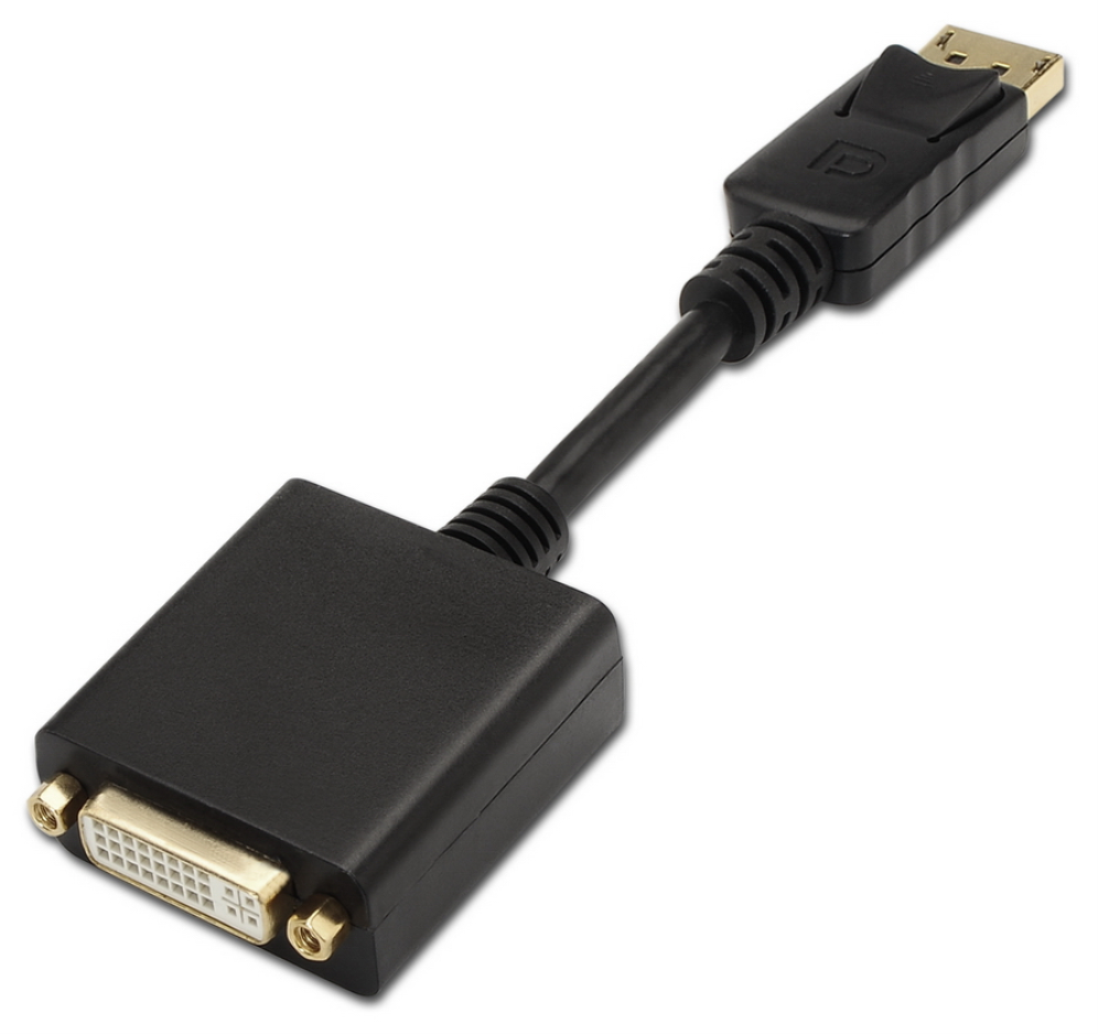Adaptador Aisens A125-0133/ Displayport Macho - DVI Hembra