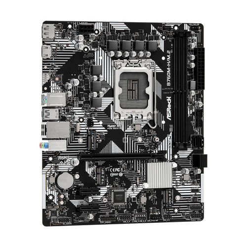ASROCK B760M-HDV/M.2 INTEL1700 2DDR5 HDMI PCIE4.0 4SATA3 USB3.2 MATX - Imagen 3