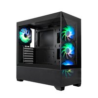 COOLBOX CHASIS ATX GA250 CRISTAL 4XVENT.ARGB - Imagen 2