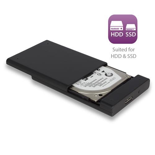 Caja Ext. HDD EWENT EW7044 2,5 SATA USB3.1 Negra - Imagen 3