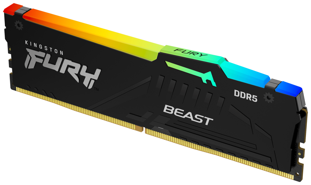 DDR5 32 GB 6000 Mhz. FURY BEAST RGB KINGSTON
