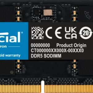 Crucial CT32G48C40S5 32GB soDIMM CL40 4800MHz DDR5