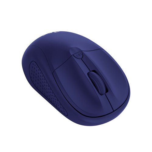 Ratón Mini Inalámbrico Trust Primo/ Hasta 1600 DPI/ Azul mate - Imagen 2