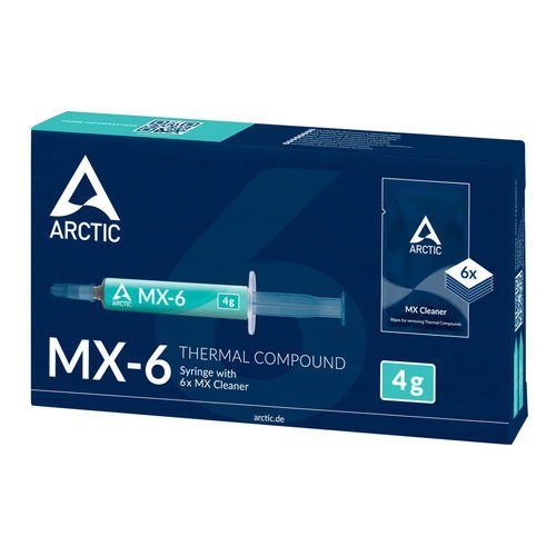 PASTA TERMICA ARCTIC MX-6 4GR + 6 MX CLEANER - Imagen 2
