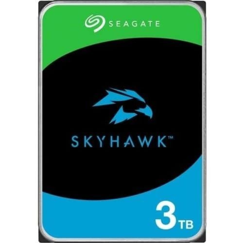 HDD SEAGATE 3.5" 3TB 256MB SATA3 SKYHAWK