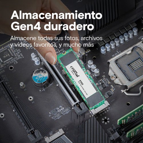 Crucial E100 SSD 2 TB M.2 PCIe 4.0 NVMe - Imagen 3