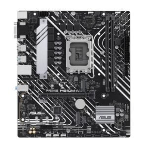 ASUS PRIME H610M-A-CSM INTEL1700 2DDR5 HDMI PCIE4.0 4SATA3 USB3.2 MATX