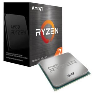 AMD Ryzen 7 5800X 3.8Ghz (4.7Ghz ) 36MB 8 CORE 105W AM4 ( Sin ventilador )