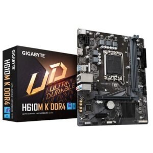 GIGABYTE H610M K DDR4 1.0 INTEL1700 2DDR4 PCIE4.0 2SATA3 USB3.2 M-ATX