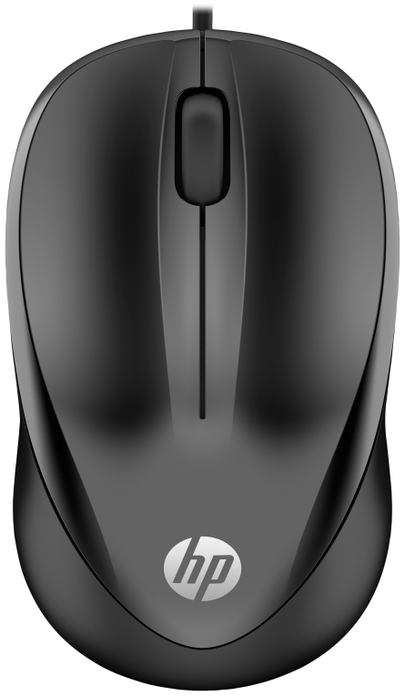 RATON OPTICO NEGRO 1000 HP USB - Sin caja