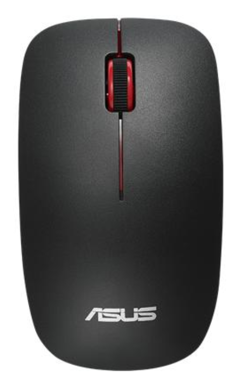 RATON ASUS WT300 RF OPTICO 1600DPI INALAMBRICO NEGRO/ROJO