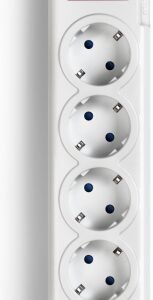 Salicru SPS SAFE 5+ Regleta con Protección 5 Tomas