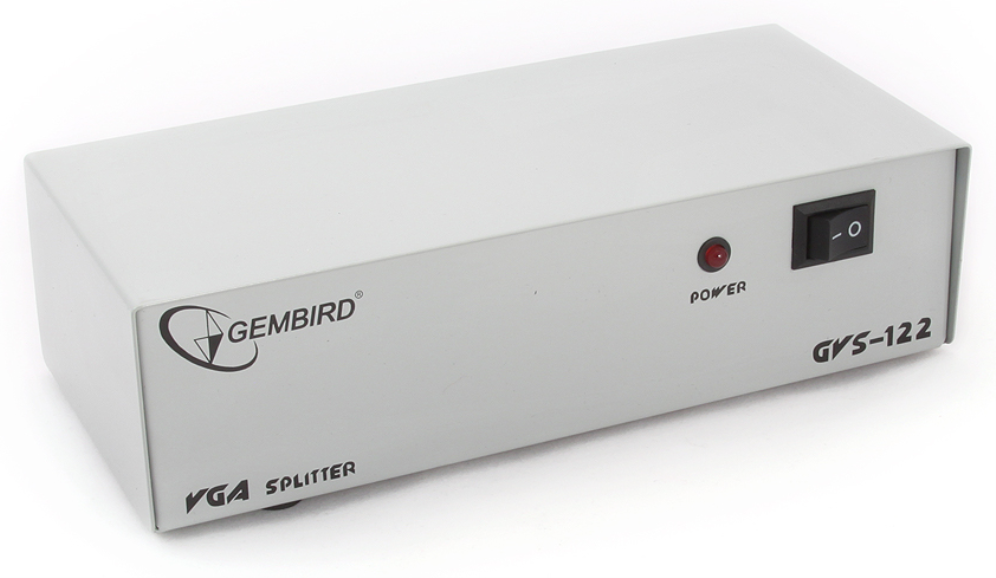 Gembird Multiplexor VGA para 2 monitores