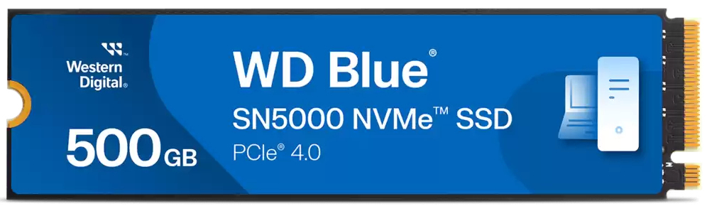 WD Blue SN5000 WDS500G4B0E SSD 500GB NVMe Gen4